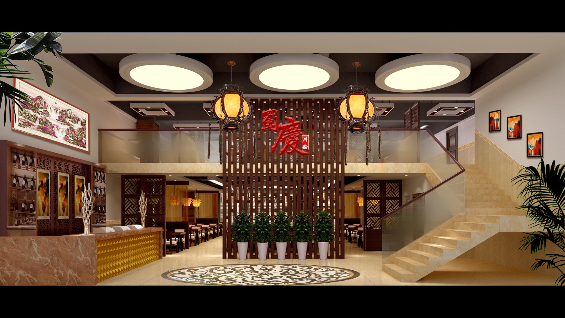 大万餐厅-深圳装修